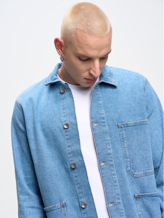 Pánska rifľová bunda jeans BILL 214